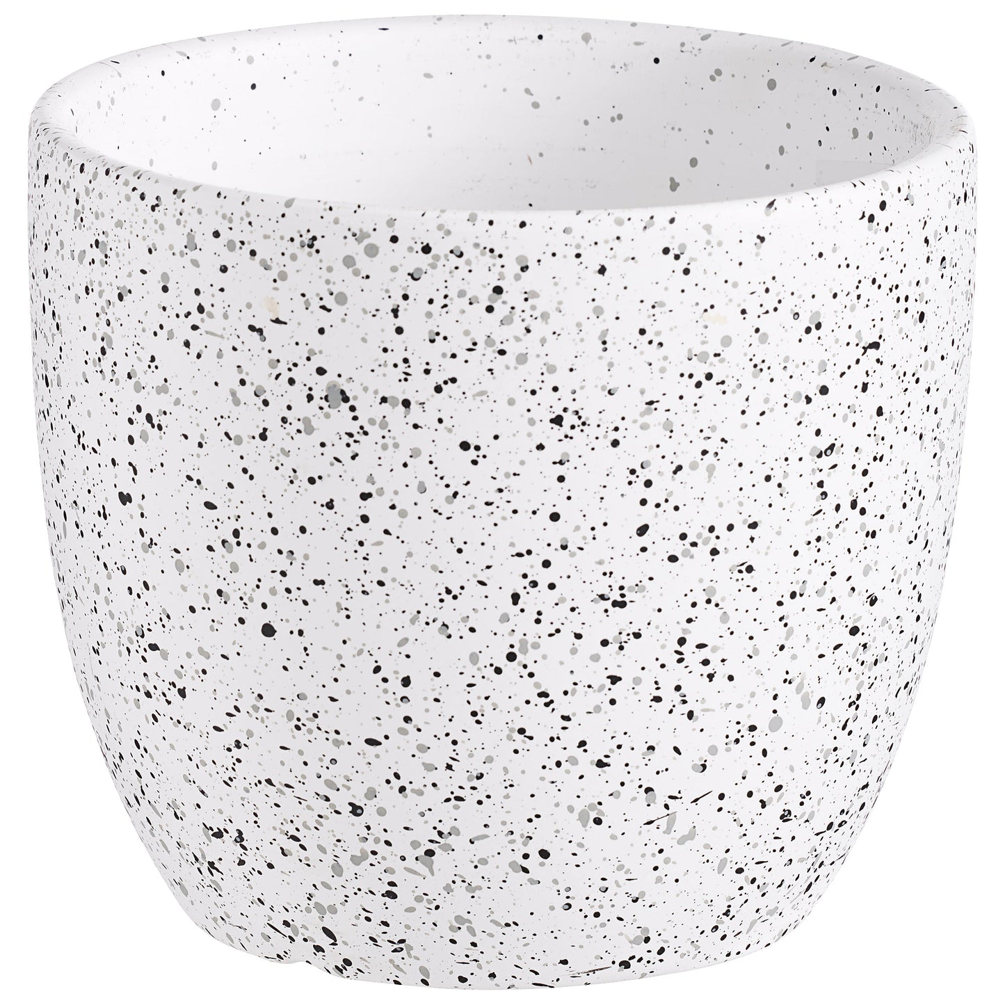 Terracotta Pot Splatter Black or White - Small