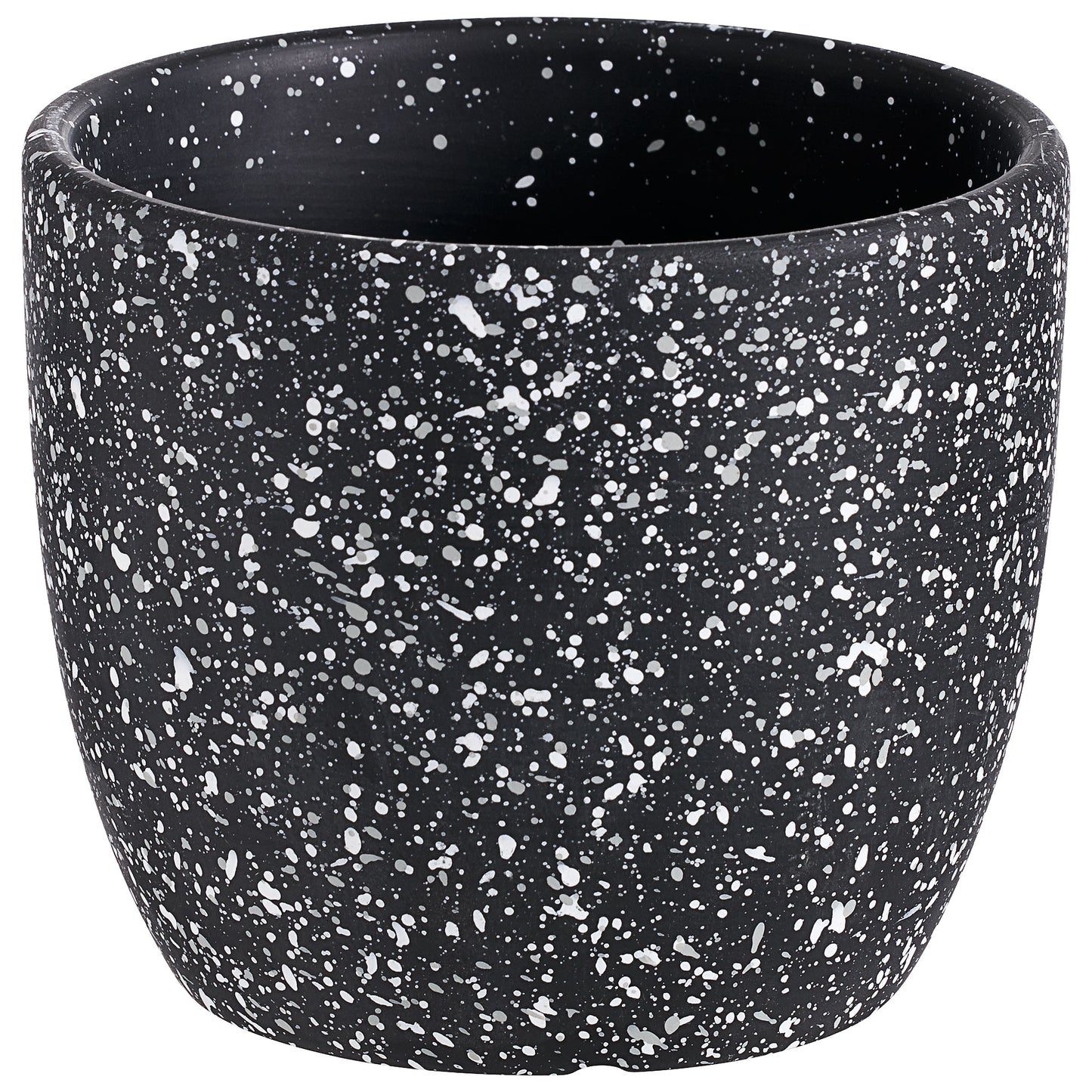 Terracotta Pot Splatter Black or White - Small