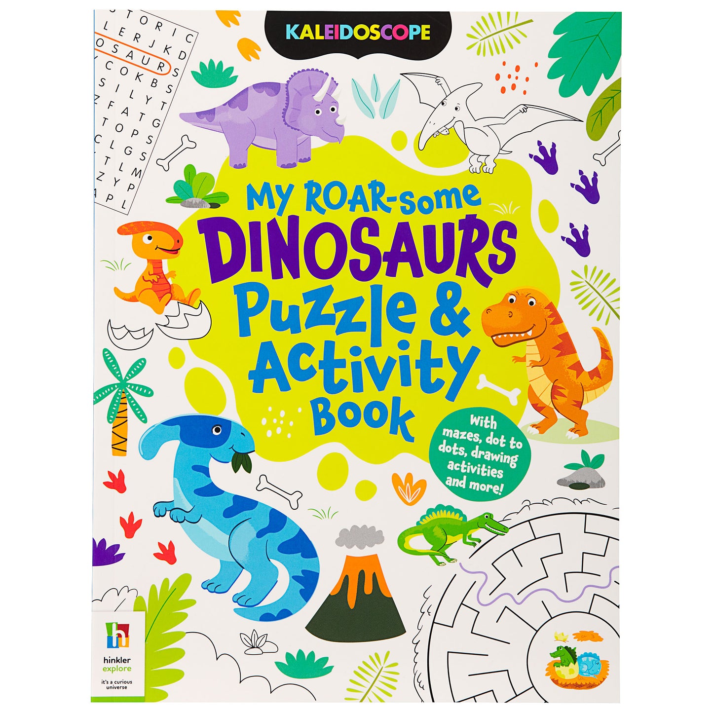 Discover The Dinosaurs Activity Book