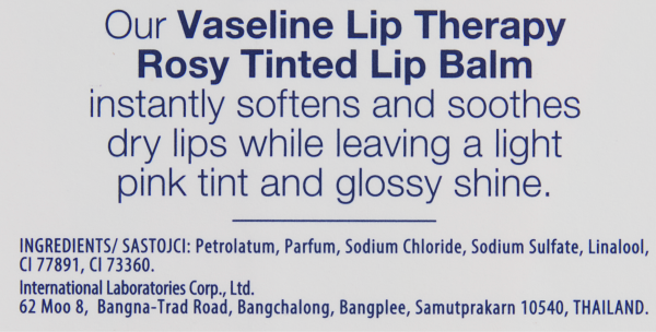 Vaseline Lip Therapy Rosy Tinted 10g