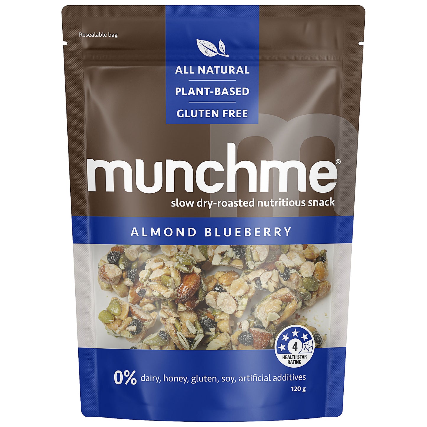 Munchme Almond Blueberry 120g