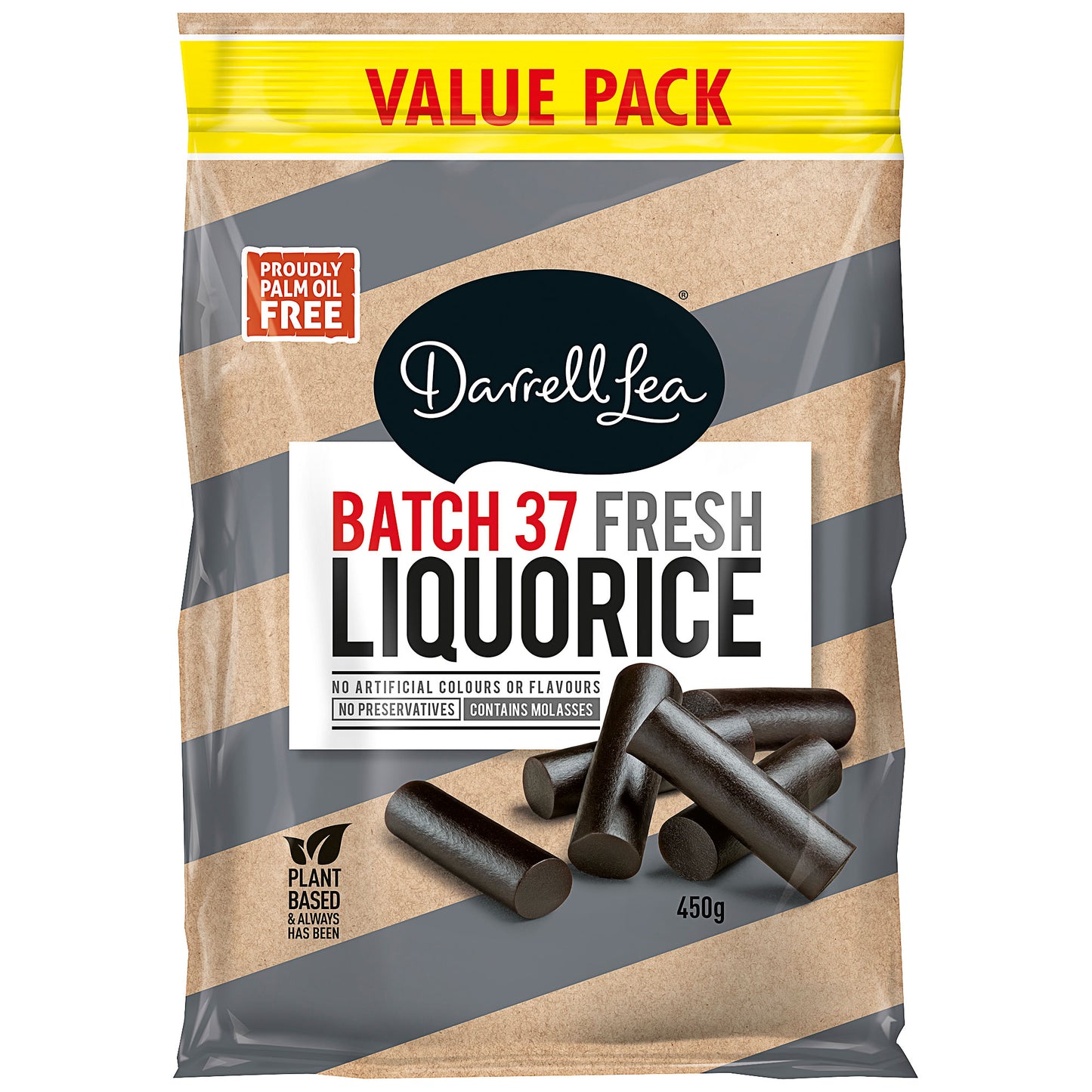 Darrel Lea Batch 37 Fresh Liquorice 450g