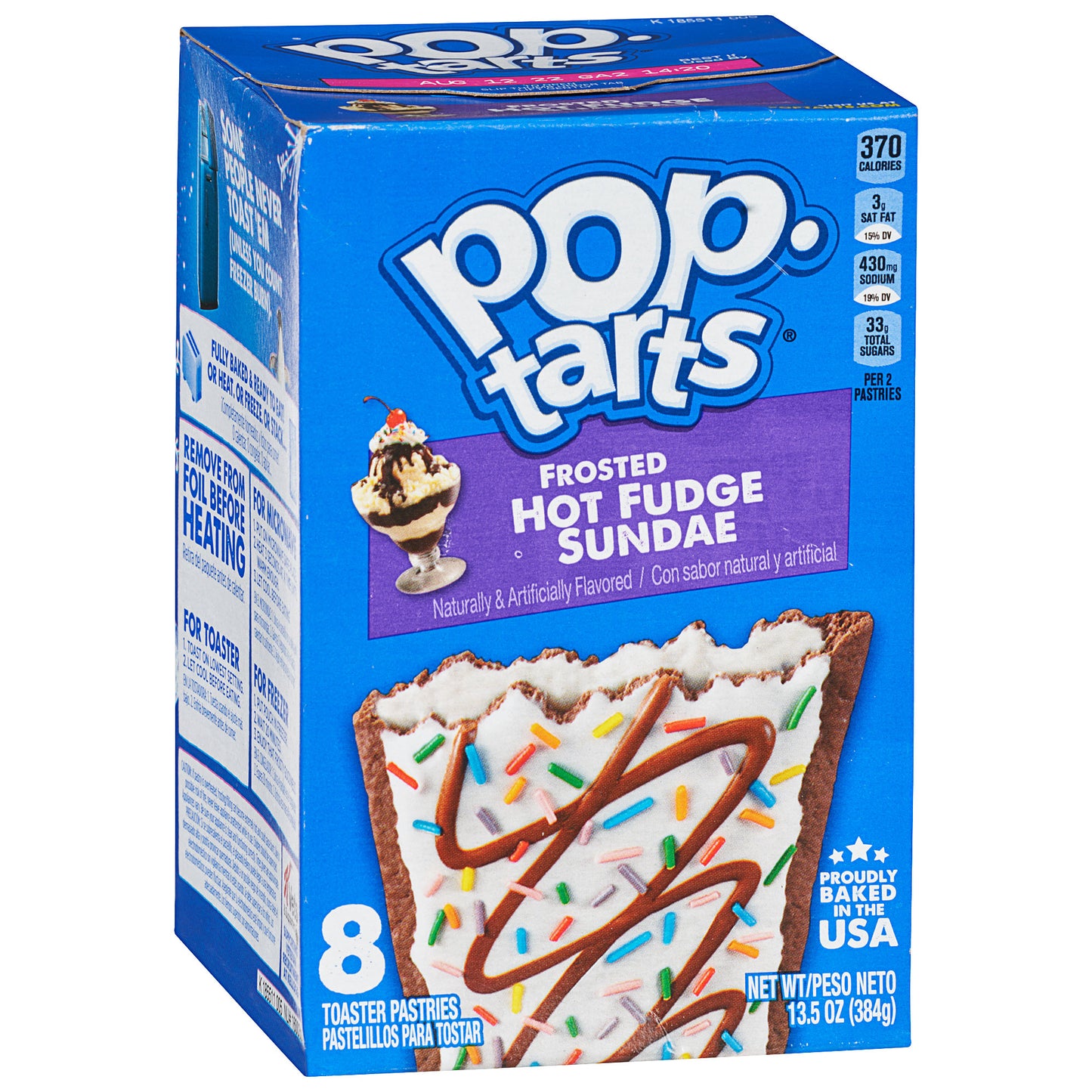 Pop Tarts Frosted Hot Fudge Sundae 8pk