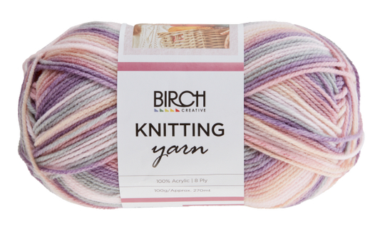 Birch Acrylic Knitting Yarn Baby Dream100gm