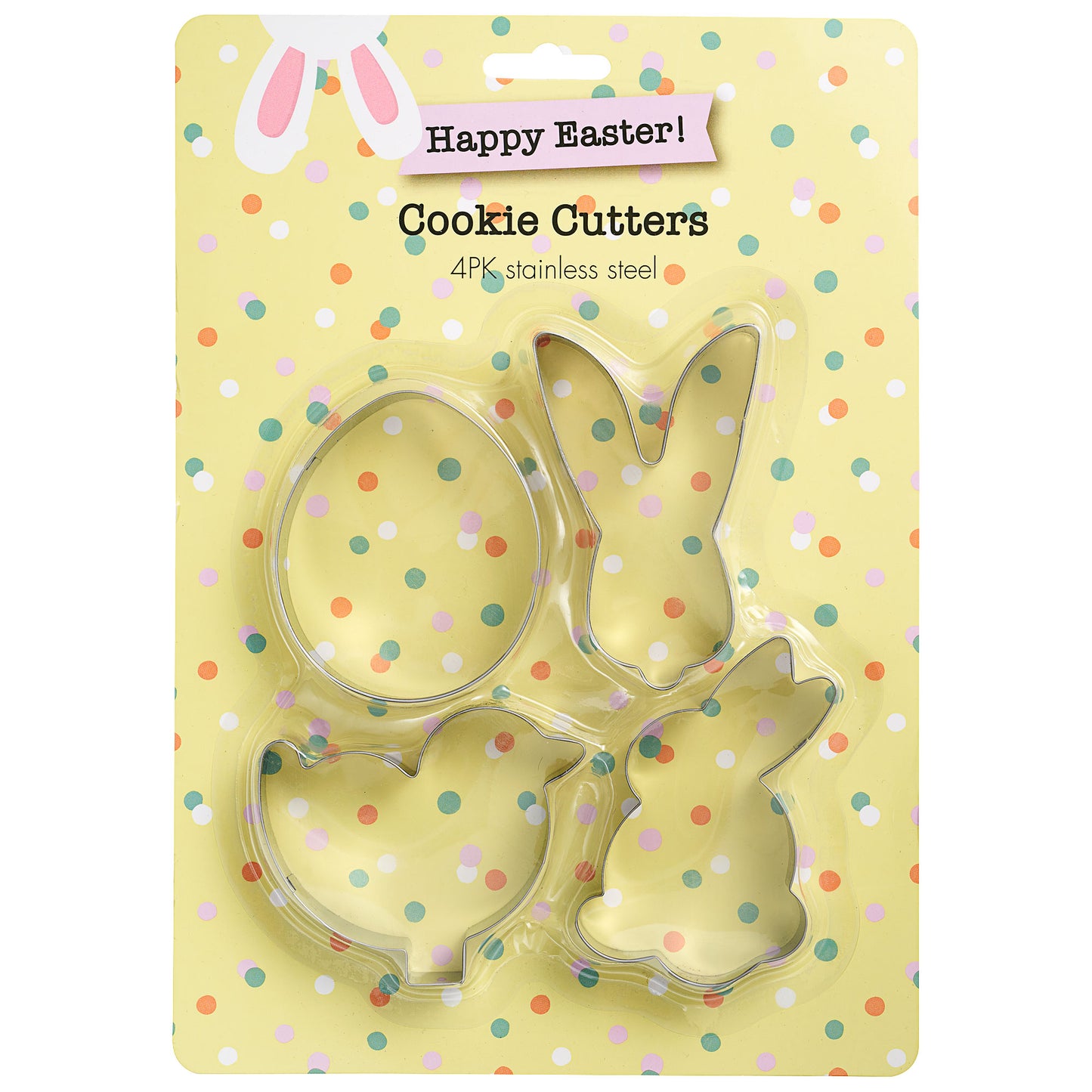 Easter Cookie Cutter 4pk