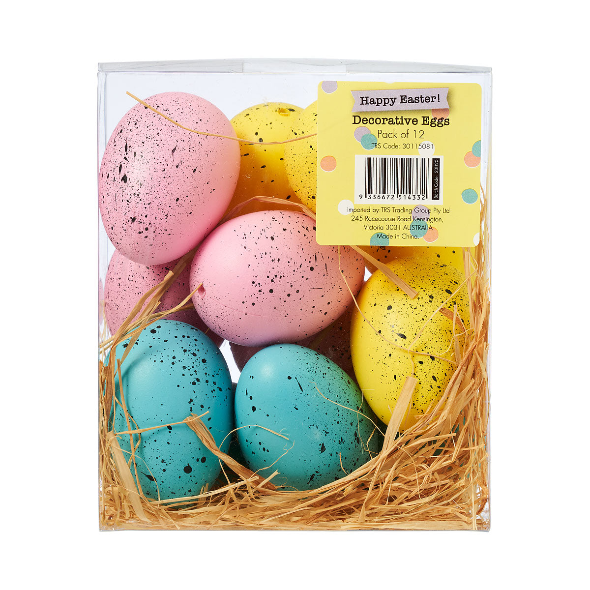 Easter Decorative Egg 12pk