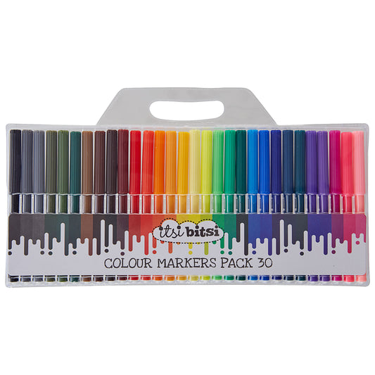 Itsi Bitsi Colour Markers 30pk