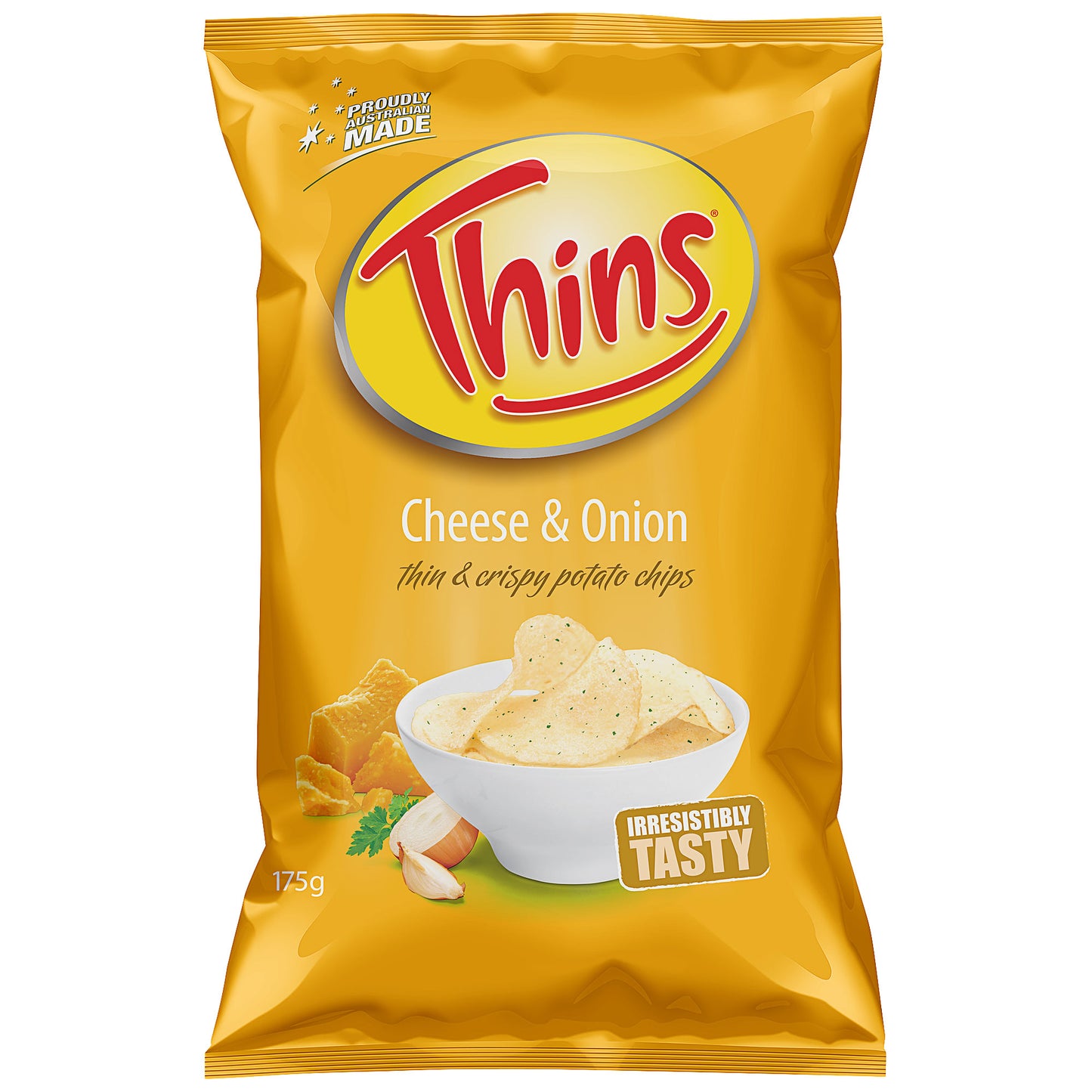 Thins Chips Cheese & Onion 175g