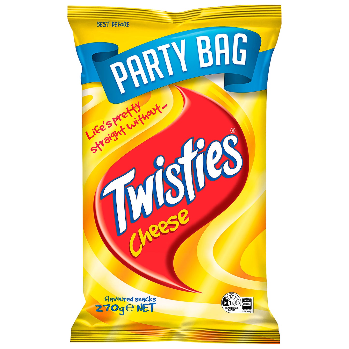 Twisties Party Bag Cheese 270g