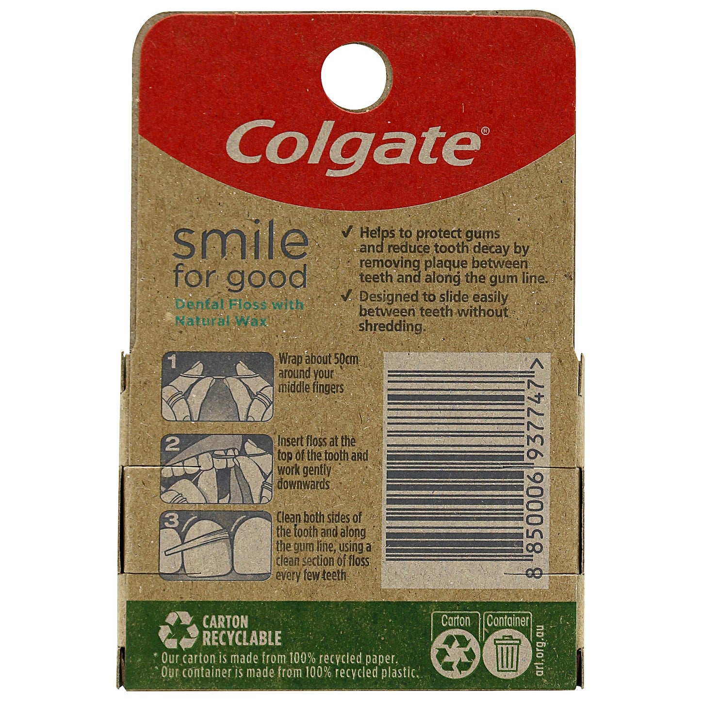 Colgate Dental Floss Spearmint 50m