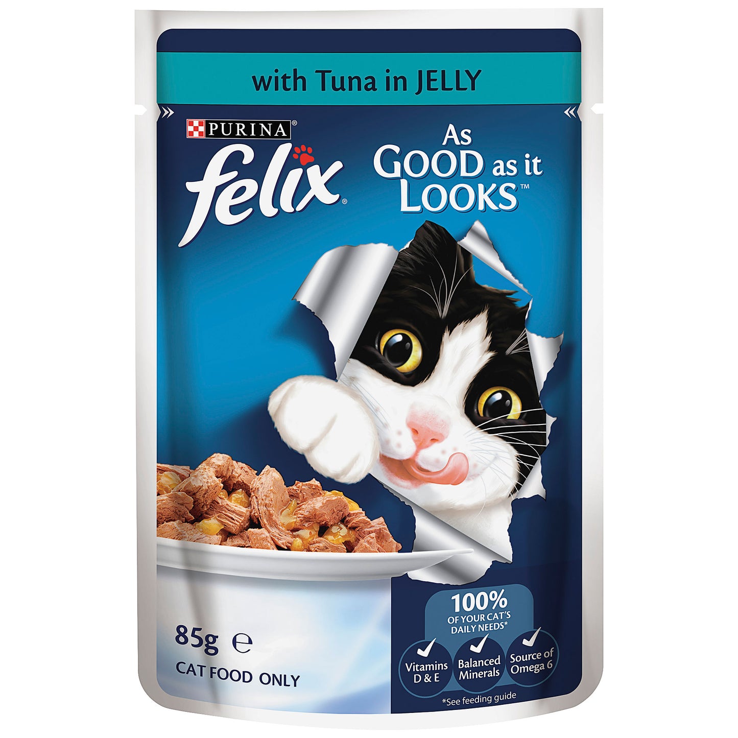 Purina Felix Tuna in Jelly 85g