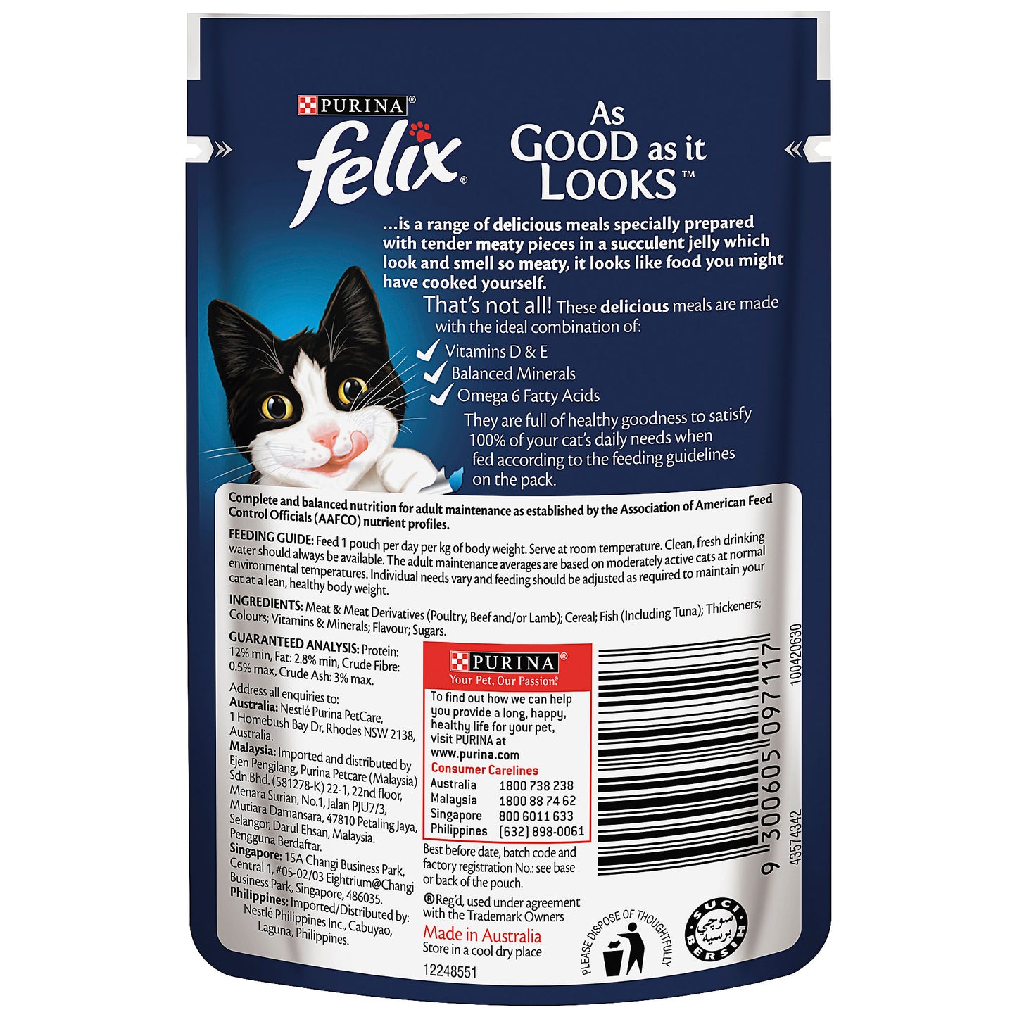 Purina Felix Tuna in Jelly 85g