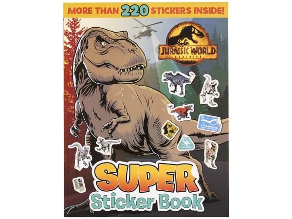 Jurassic World Dominion: Super Sticker Book