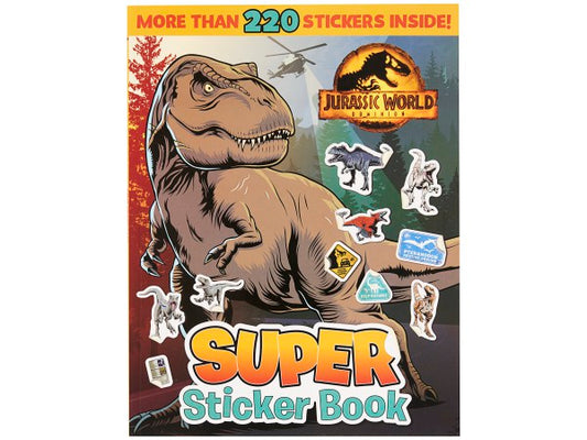 Jurassic World Dominion: Super Sticker Book