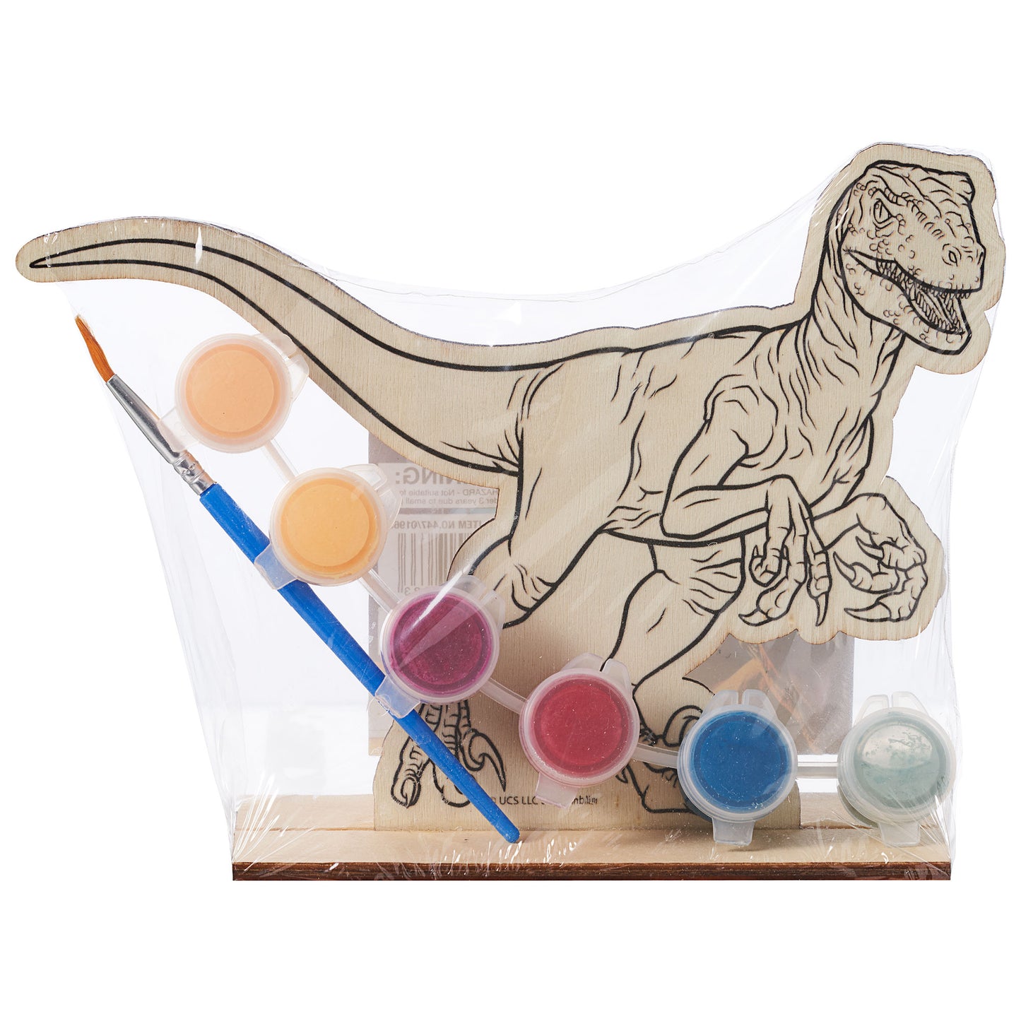 Jurassic World Paint Your Own Wooden Dinosaur