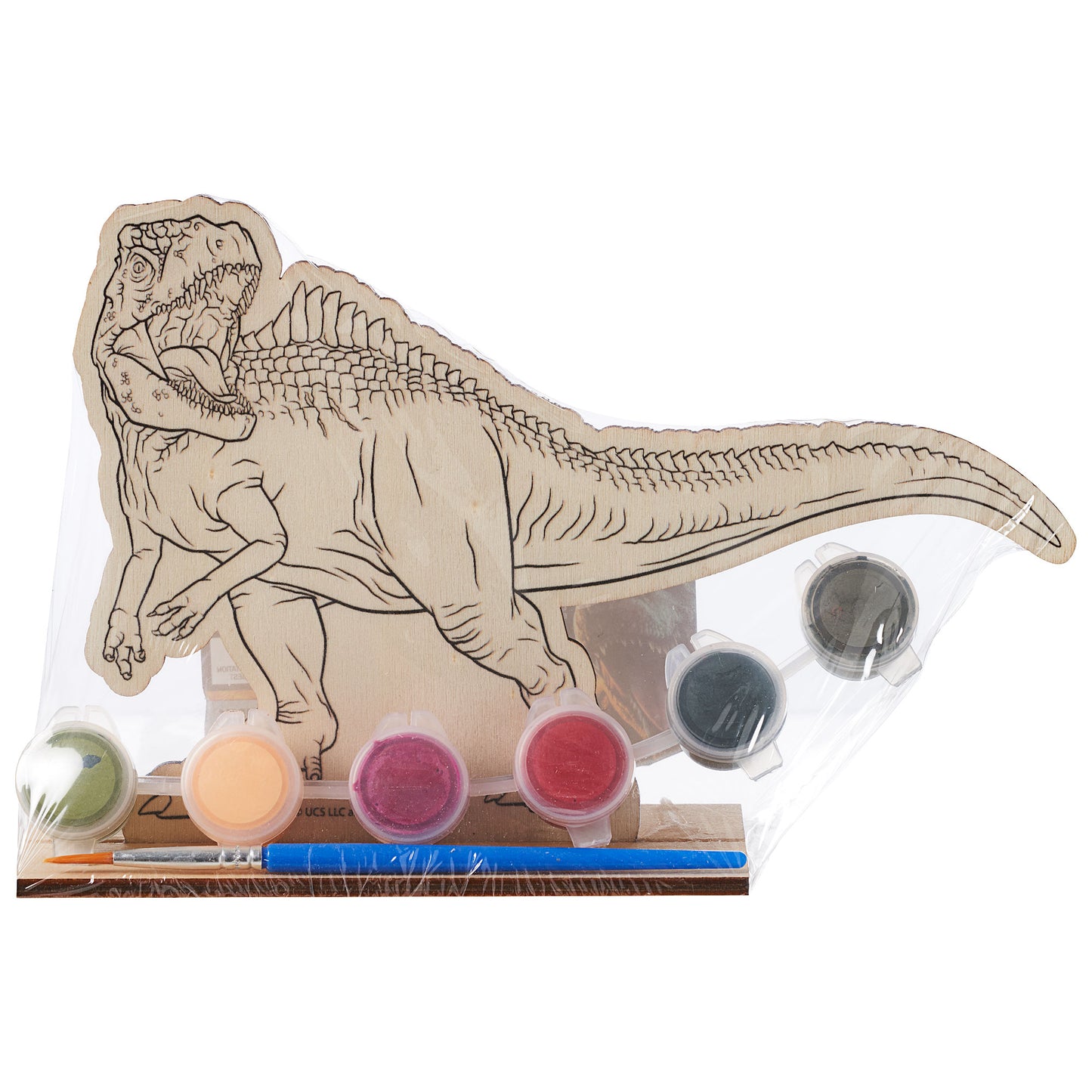 Jurassic World Paint Your Own Wooden Dinosaur