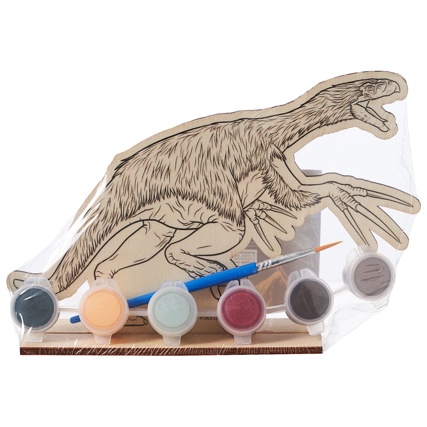 Jurassic World Paint Your Own Wooden Dinosaur