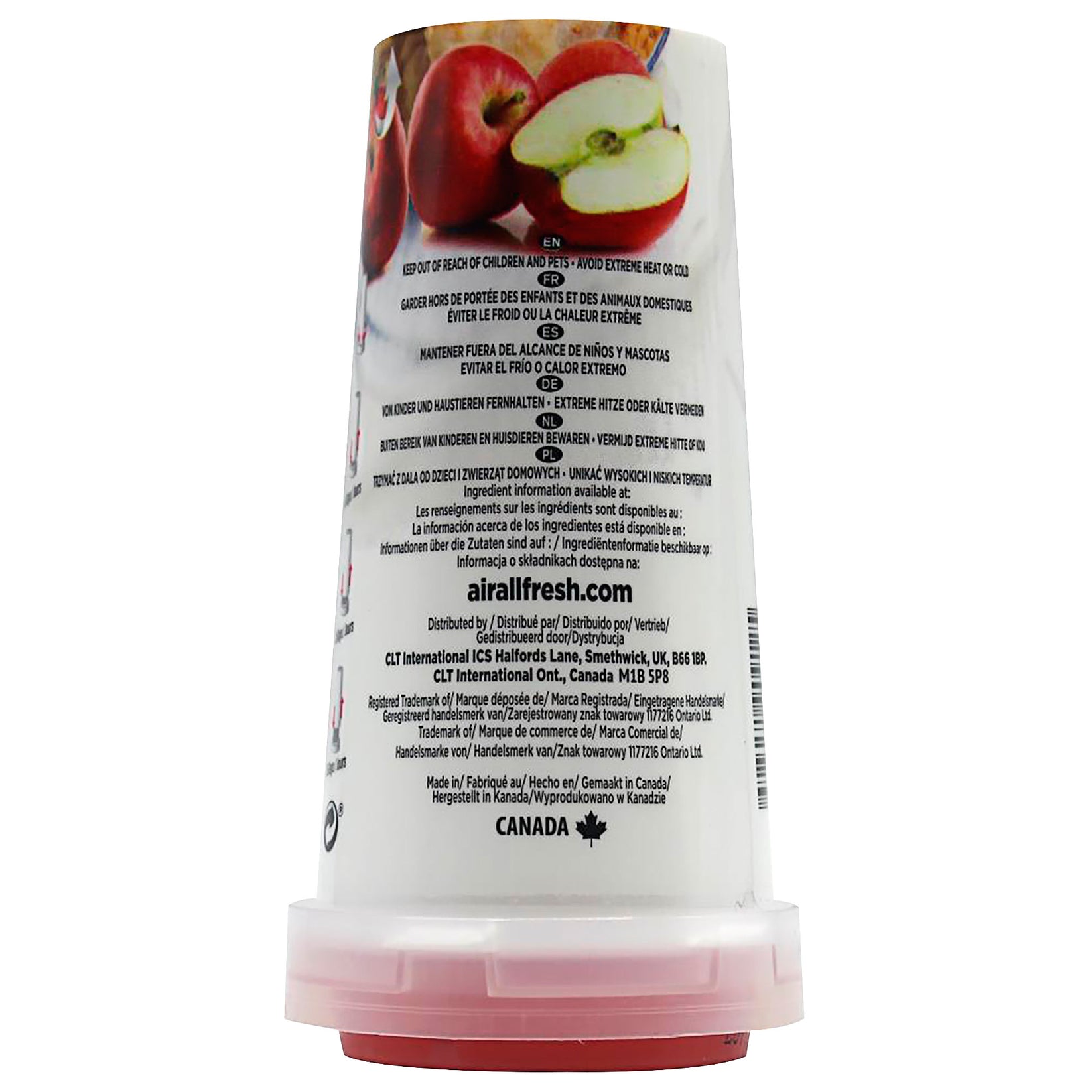 Airall Solid Air Fresh Baked Apple 170g The Reject Shop
