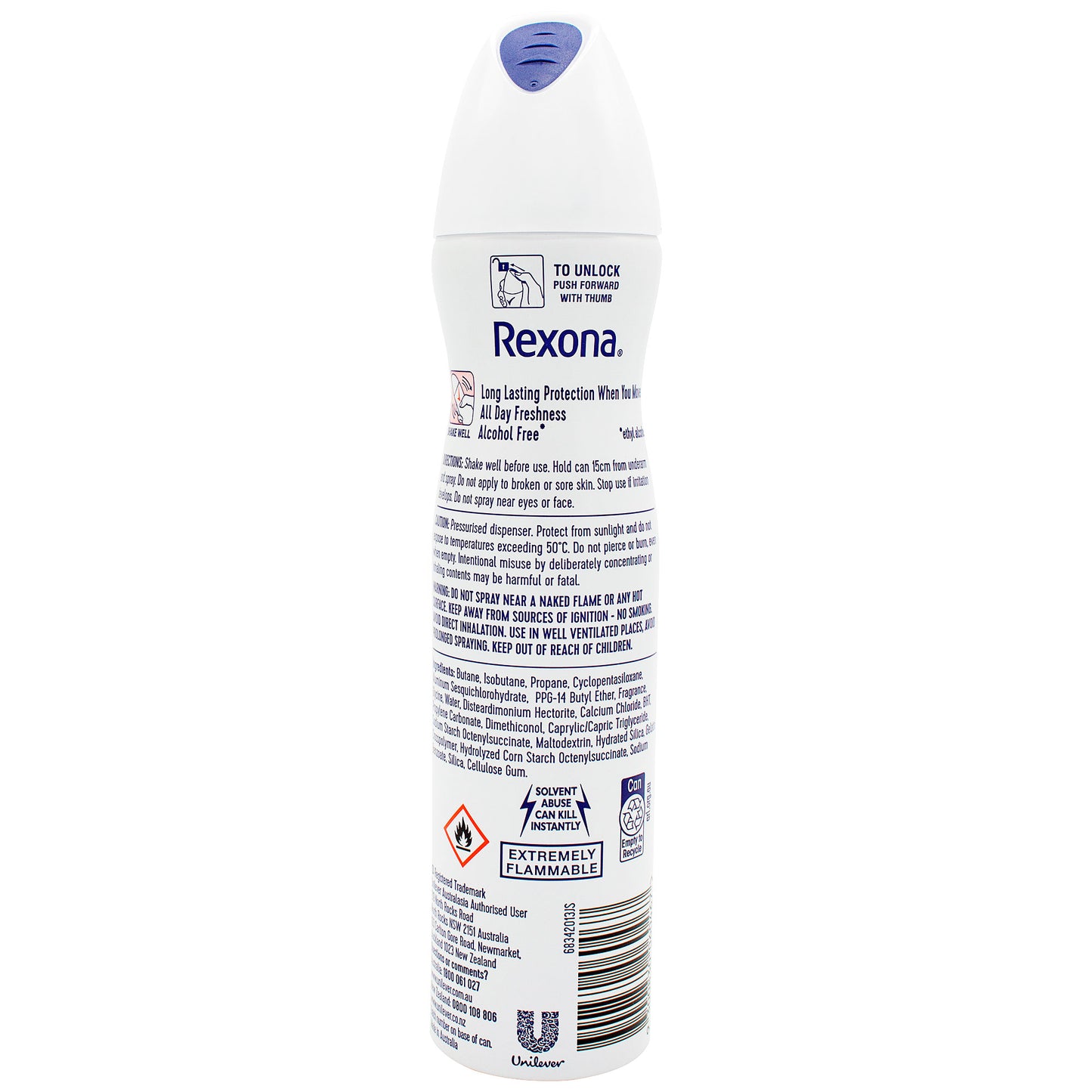 Rexona Women Body Spray Advanced Stretch 130g