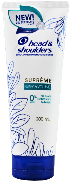 Head & Shoulders Purify & Volume Supreme Shampoo 200mL