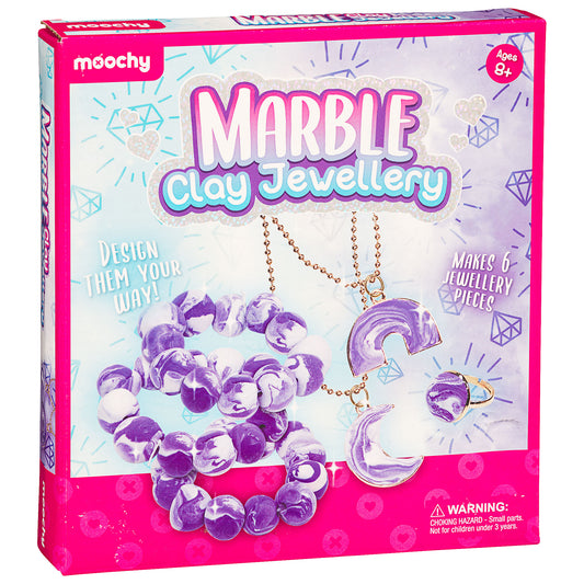 Moochy Marble Clay Jewellery