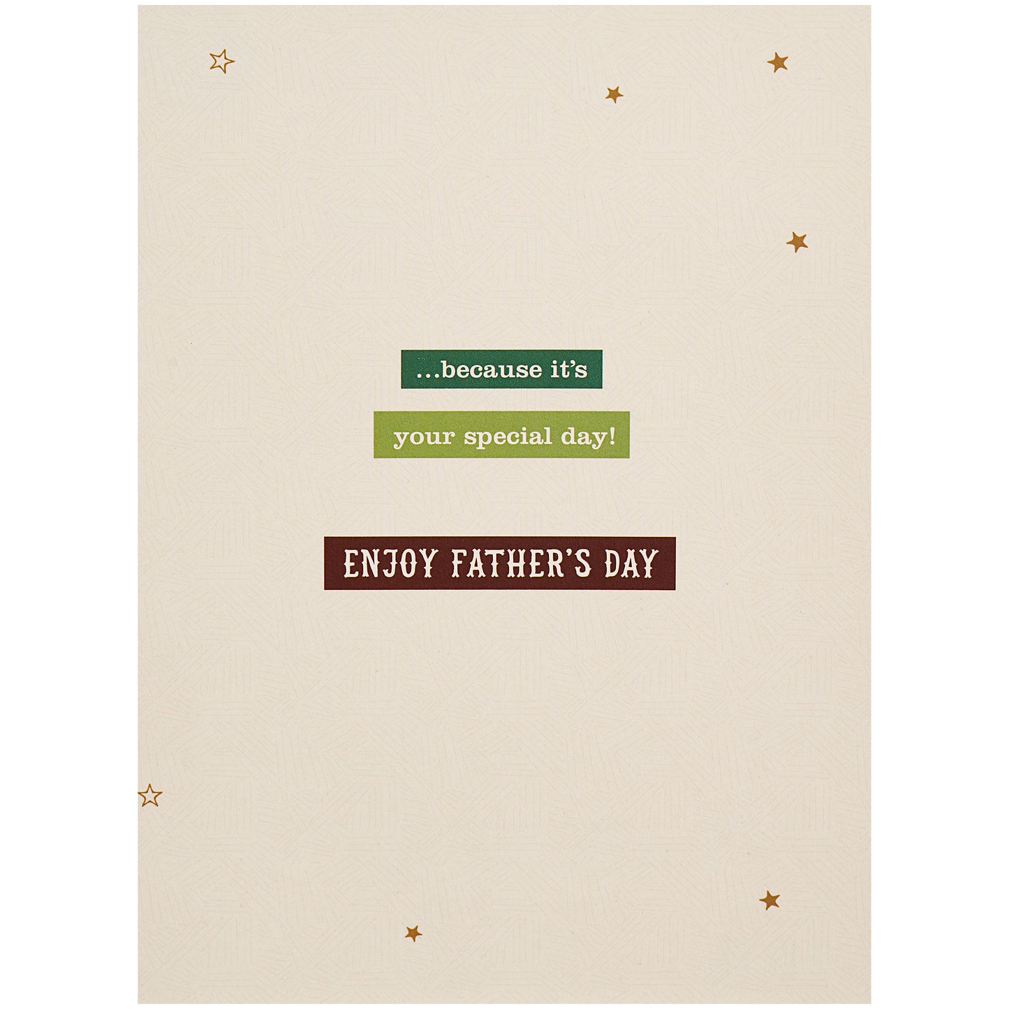 Take It Easy Father's Day Card