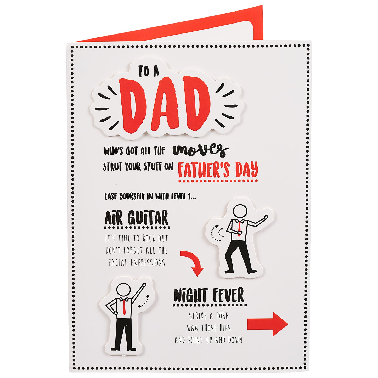 Got All The Moves Dad Father's Day Card