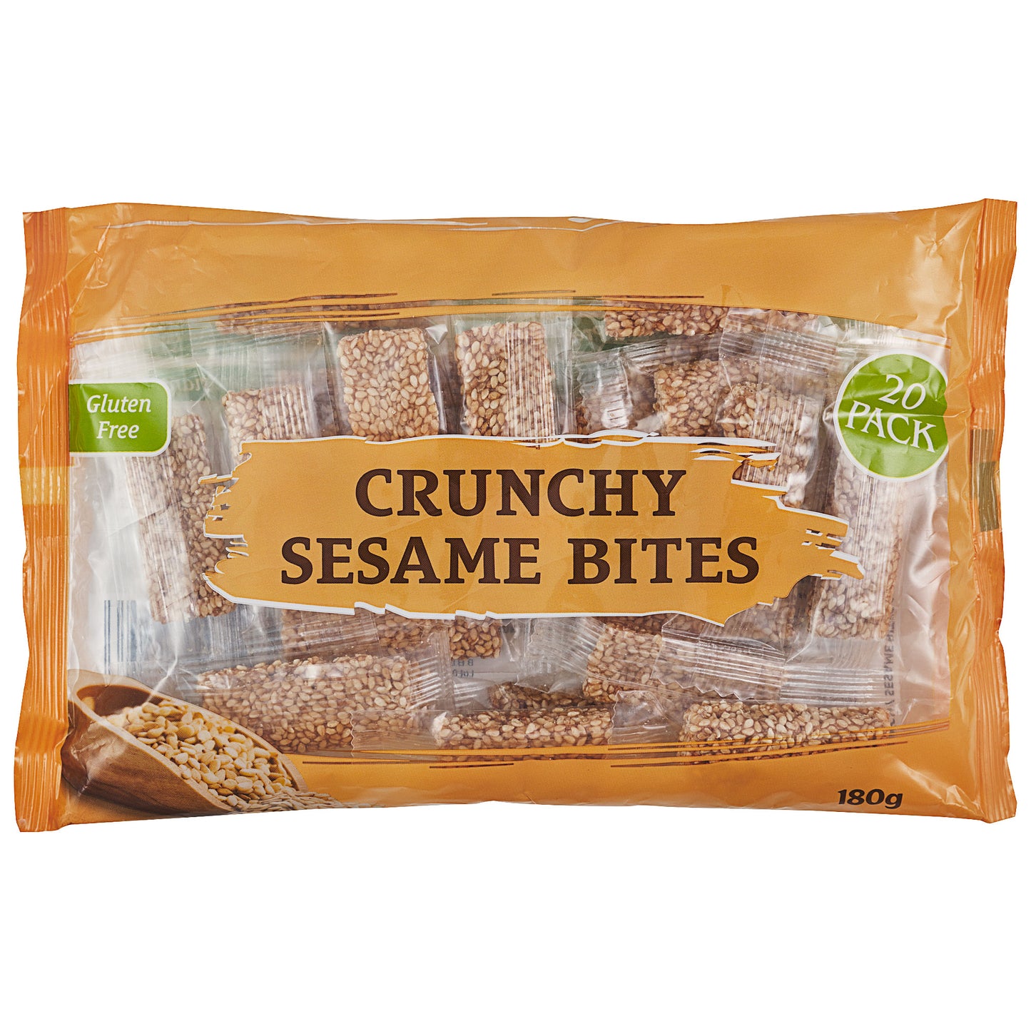 Crunchy Sesame Bites 180g 20pk