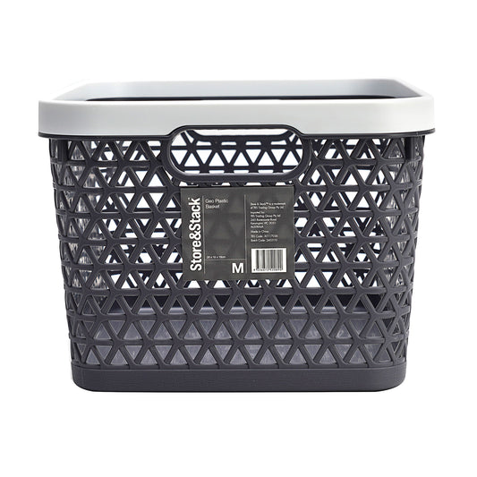 Geo Plastic Basket Medium