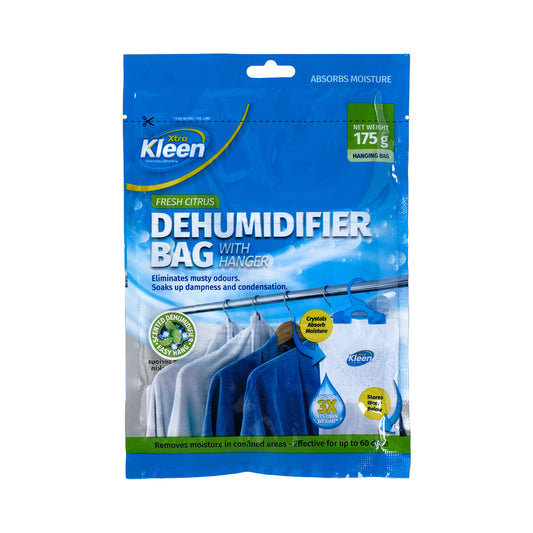 Xtra Kleen Dehumidifier Bag with Hanger 175g Assorted