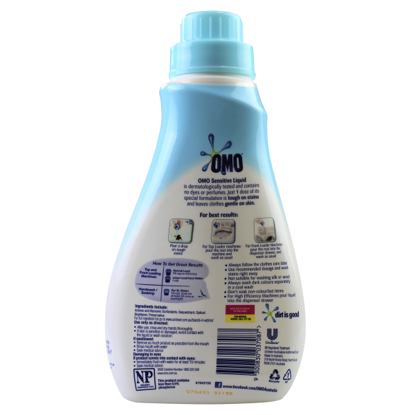 OMO Sensitive Laundry Liquid 1L