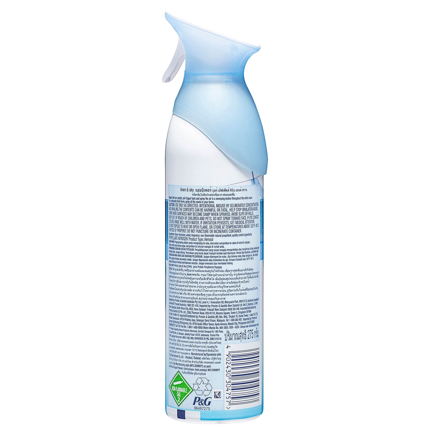 Ambi Pur Spray Linen & Sky 275g