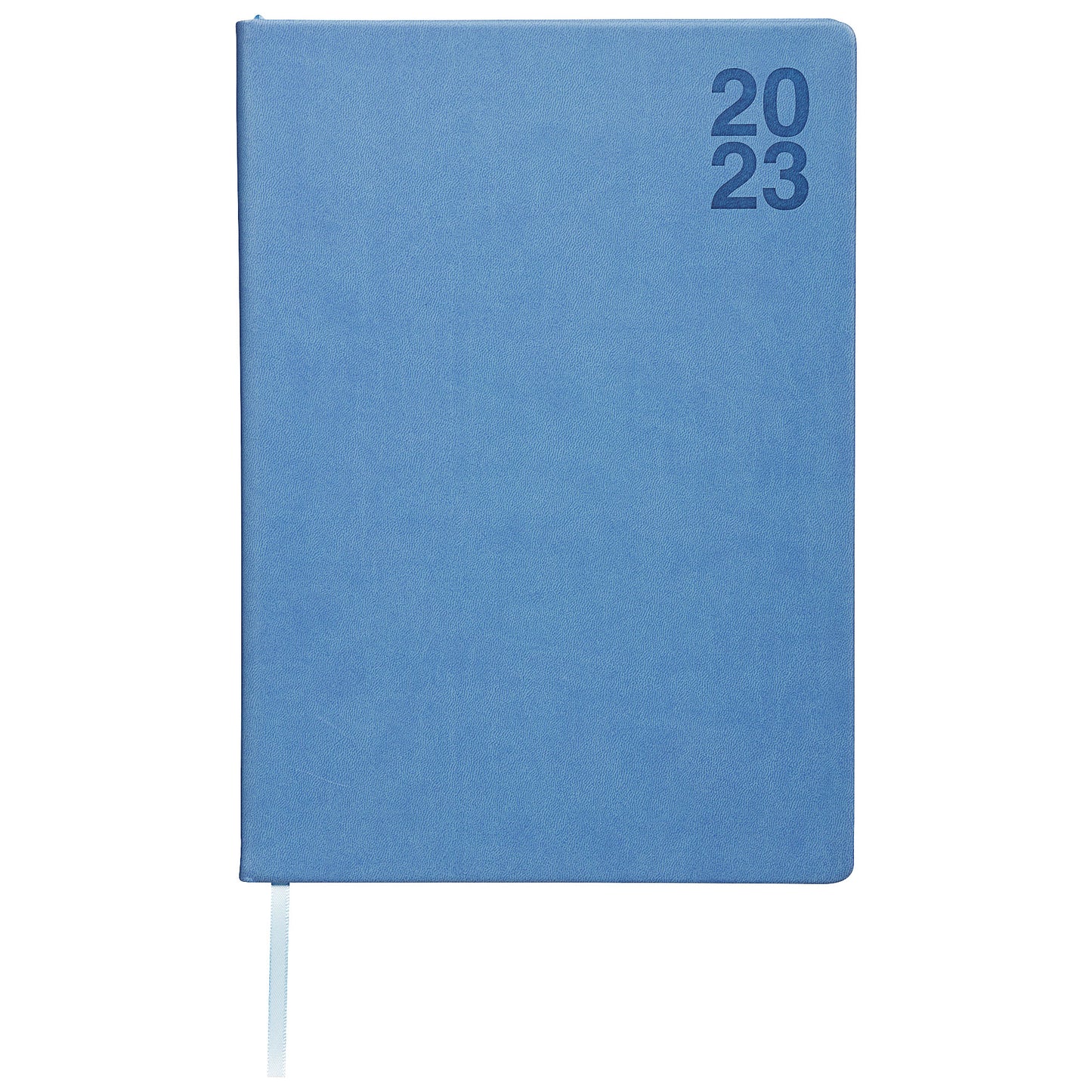 Day View Diary 2023 A4 Blue