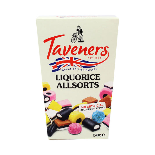 Taveners Liquorice Allsorts 400g