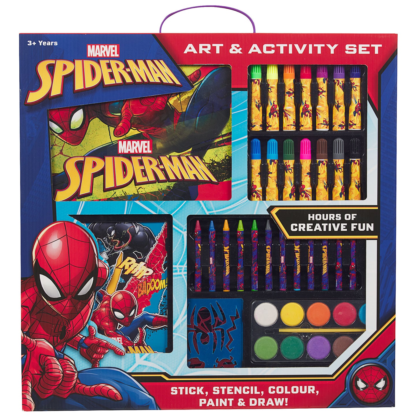 Mega Paint Set Marvel Spider-Man