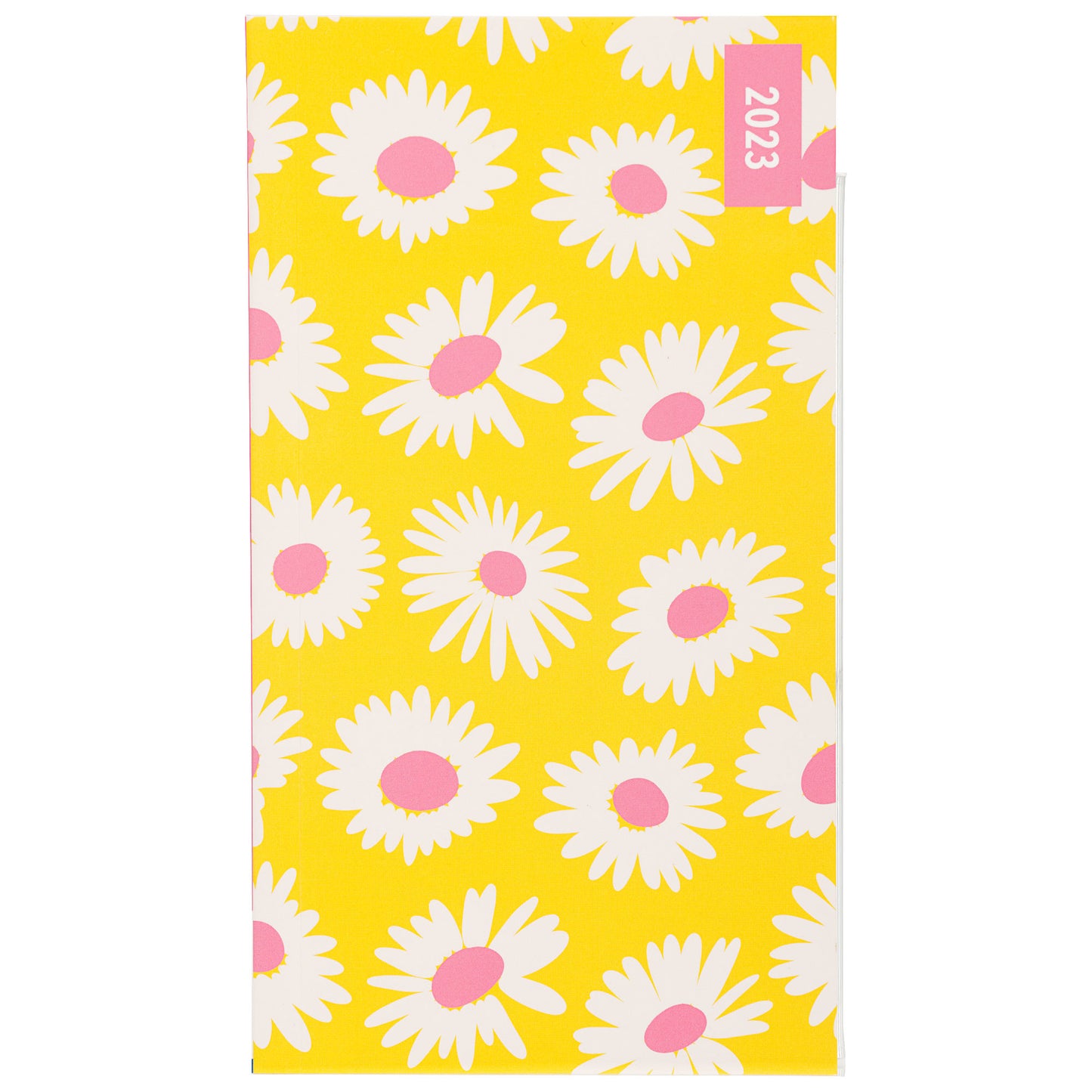 Week View 2023 Slim Yellow Daisy Diary