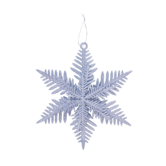 Glitter Snowflake 15cm Assorted