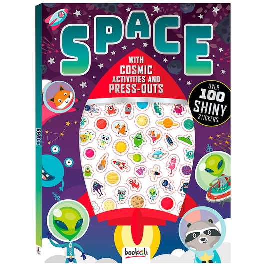 Puffy Sticker Metallic Space