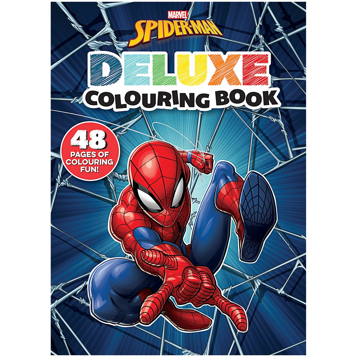 Spiderman Deluxe Colouring Book