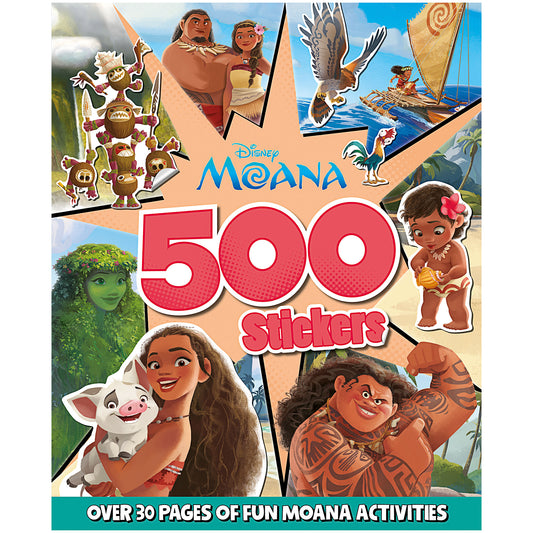 500 Stickers Moana