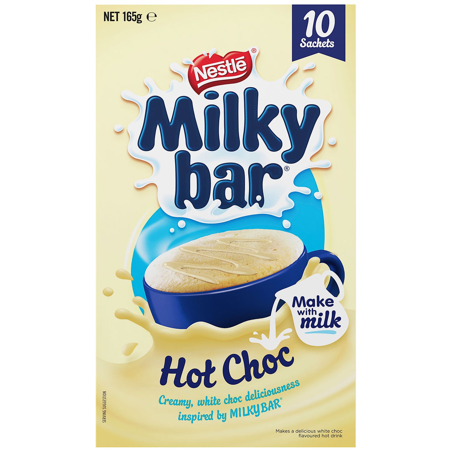 Nestlé Hot Chocolate Milky Bar 10pk