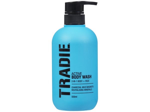 Tradie Bodywash Active Wash 550mL