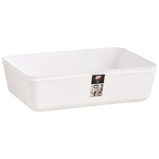 Ezy Storage Utile Tray 2pk