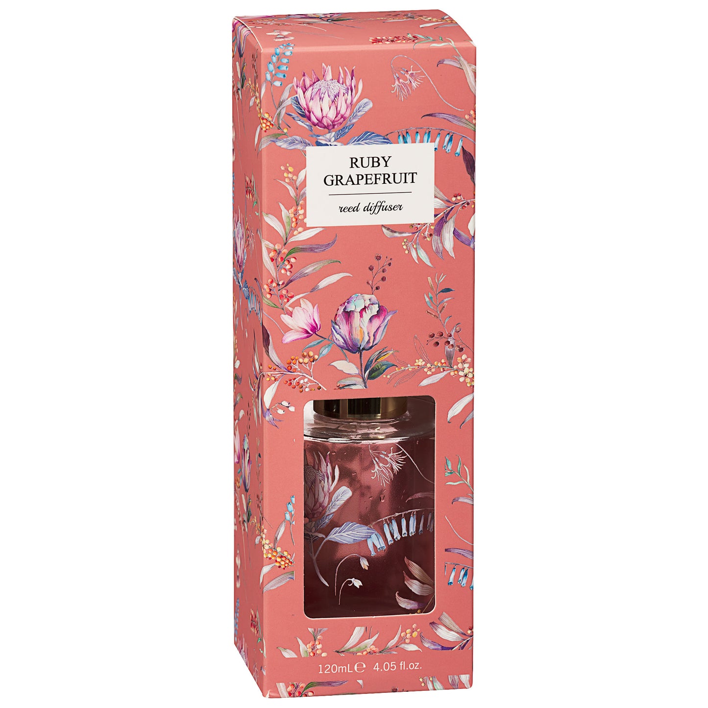 Floral Print Reed Diffuser Pink 120mL