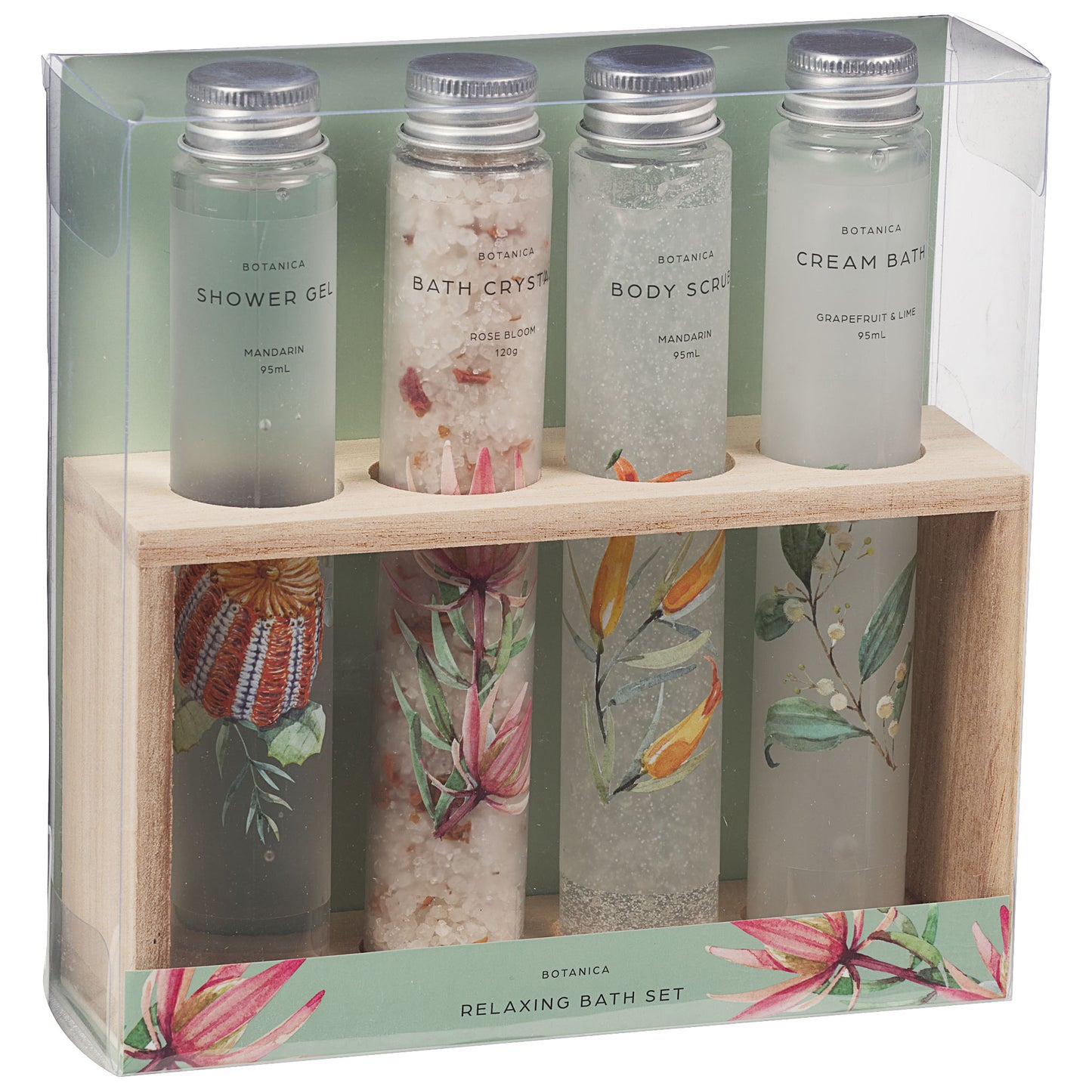 Botanic Bath Set 4pc