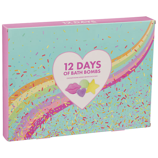 12 Days Sparkles Bath Bomb Set 12pc