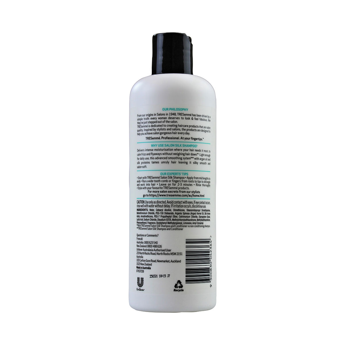 Tresemmé Conditioner Smooth Silky Argan Oil 390mL