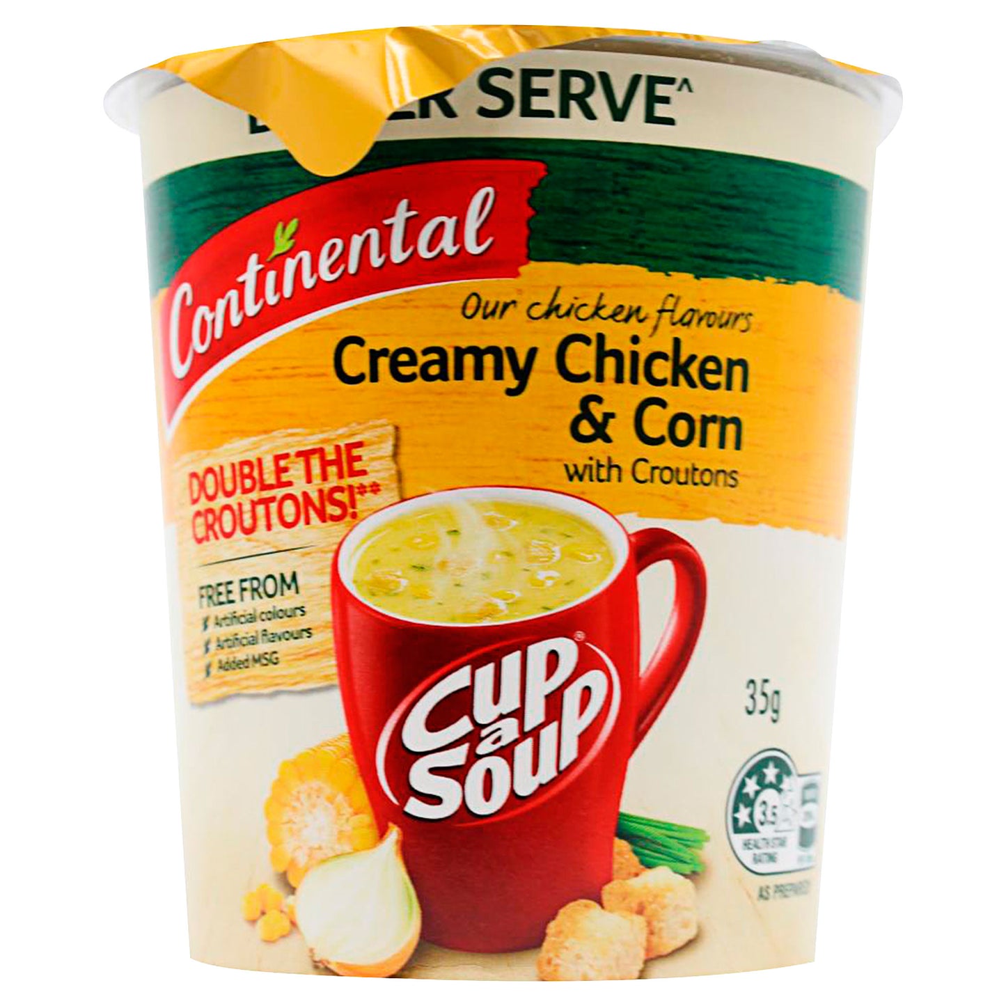 Continental Soup Creamy Chicken & Corn 35g