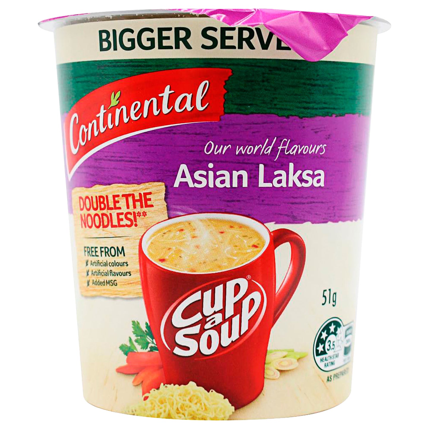 Continental Cup a Soup Asian Laksa 51g