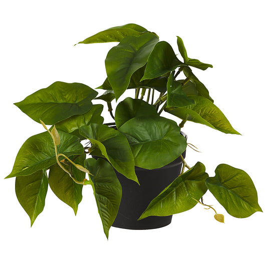 Faux Ivy in Plastic Pot